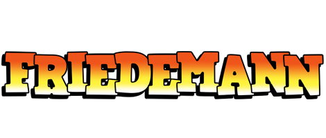 Friedemann sunset logo