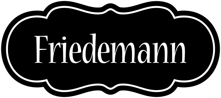 Friedemann welcome logo