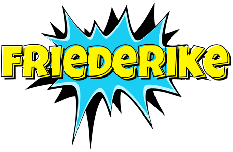 Friederike amazing logo