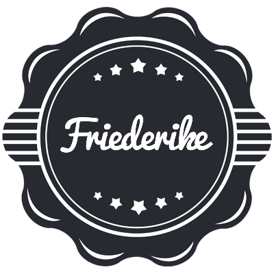 Friederike badge logo