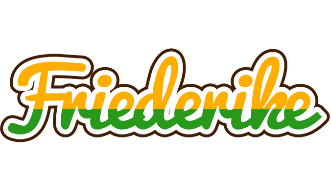Friederike banana logo