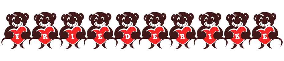 Friederike bear logo