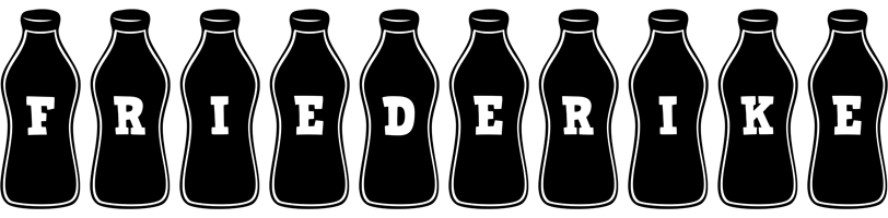 Friederike bottle logo