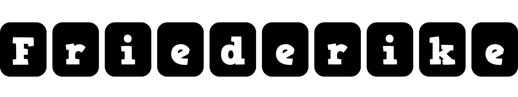 Friederike box logo