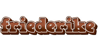 Friederike brownie logo