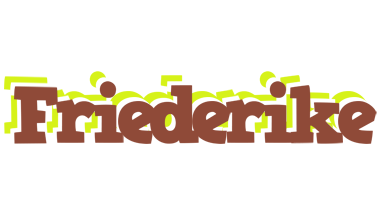 Friederike caffeebar logo