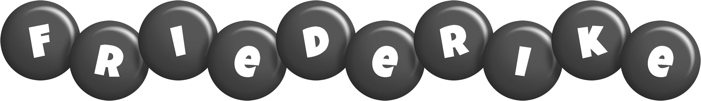 Friederike candy-black logo