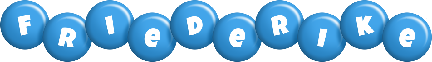 Friederike candy-blue logo