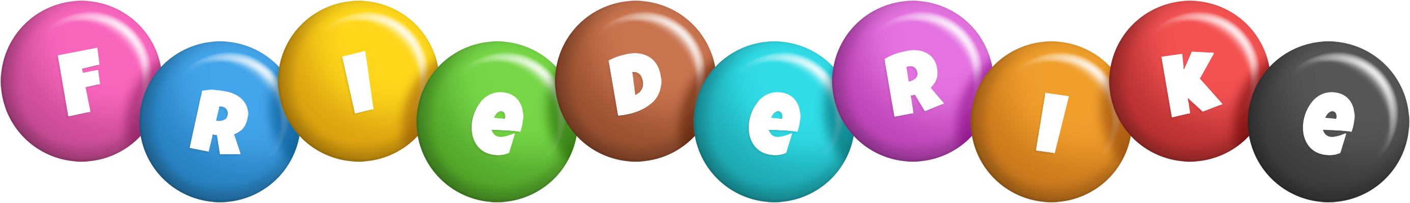 Friederike candy logo