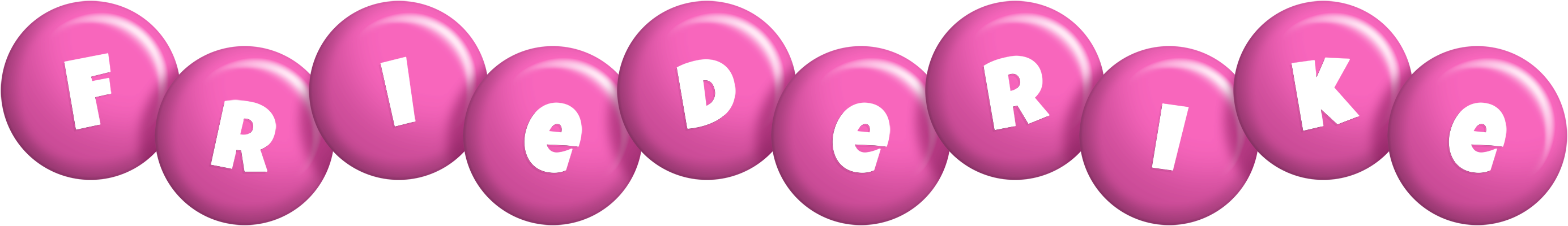 Friederike candy-pink logo