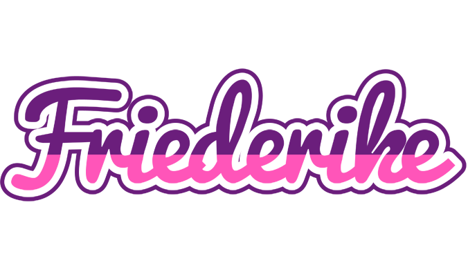Friederike cheerful logo