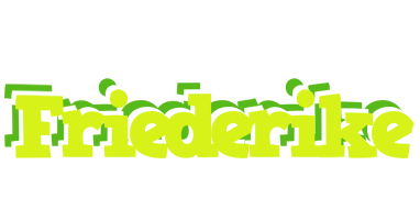 Friederike citrus logo