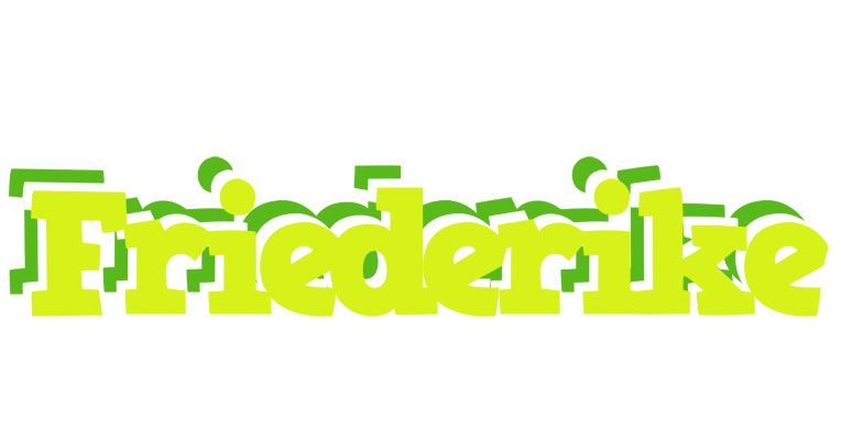 Friederike citrus logo