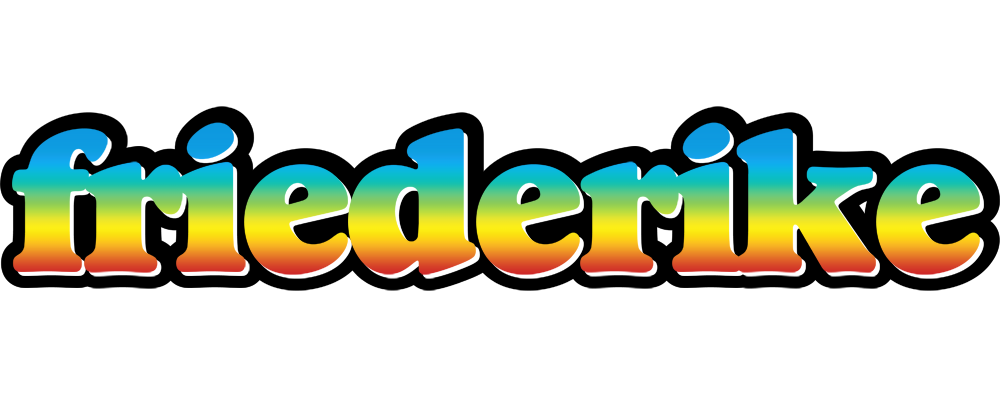 Friederike color logo