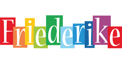 Friederike colors logo