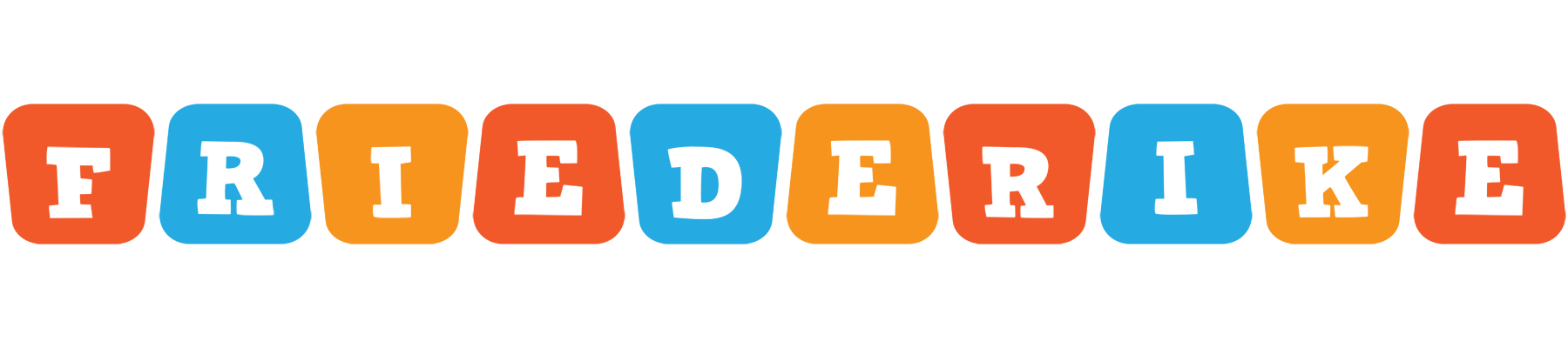 Friederike comics logo
