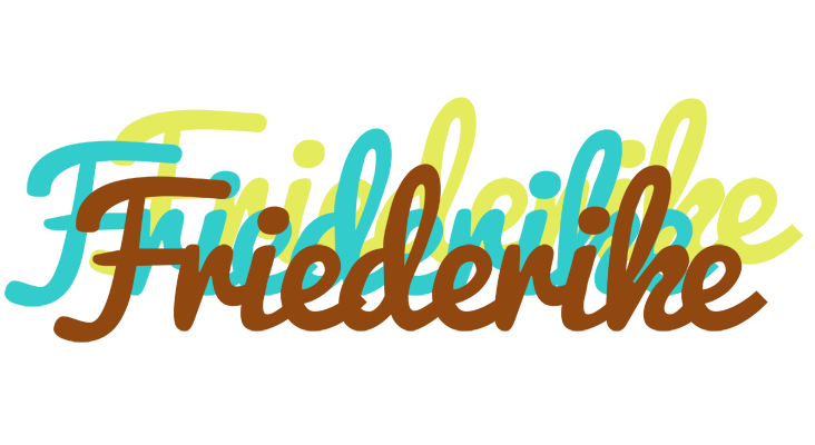 Friederike cupcake logo