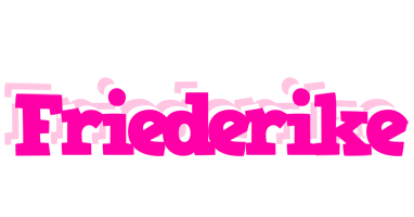 Friederike dancing logo