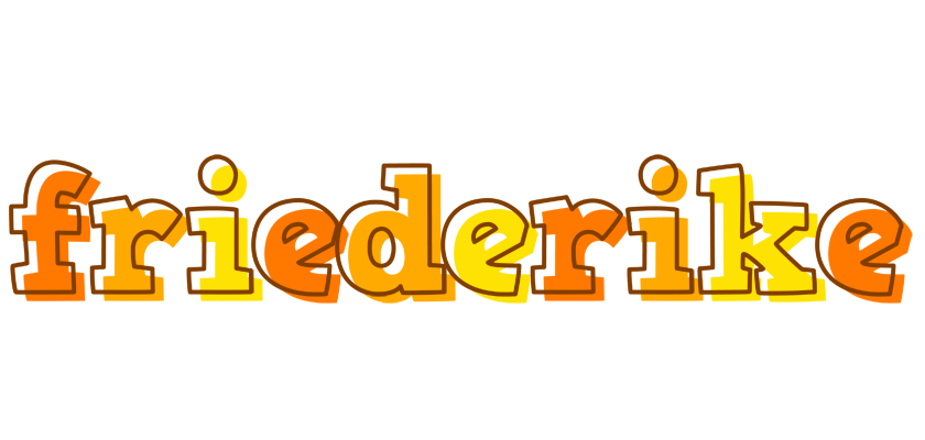 Friederike desert logo