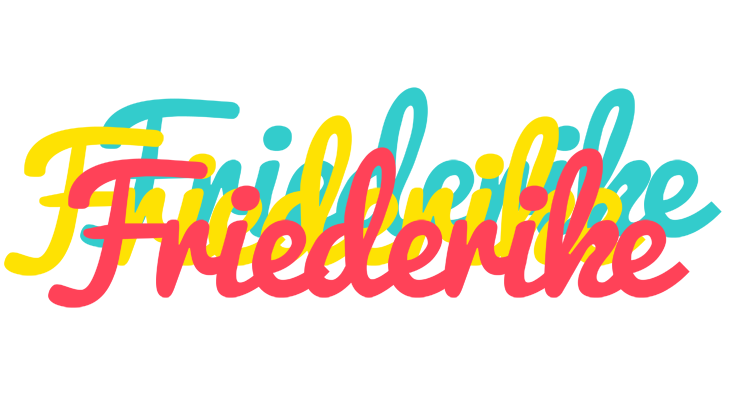 Friederike disco logo
