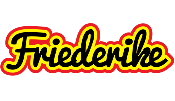 Friederike flaming logo