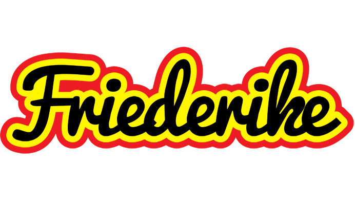 Friederike flaming logo