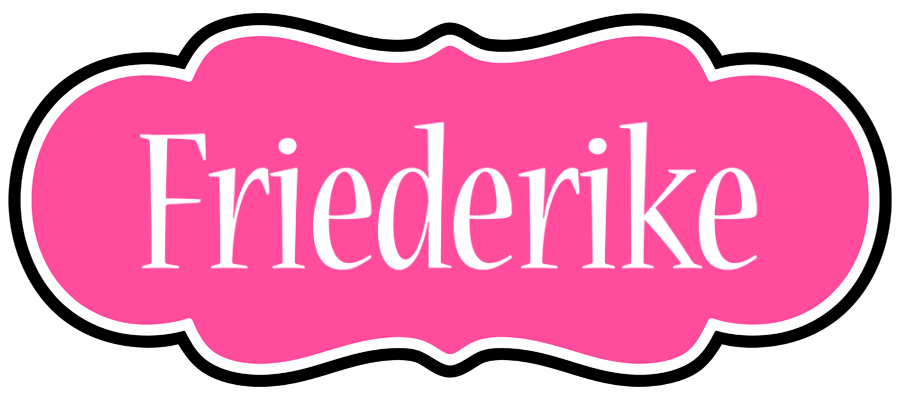 Friederike invitation logo