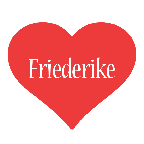Friederike love logo
