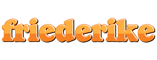 Friederike orange logo