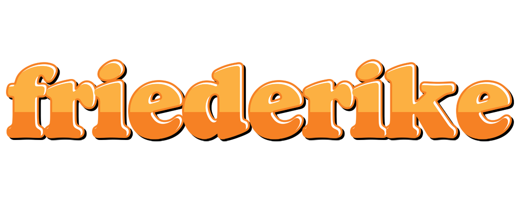 Friederike orange logo