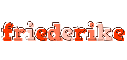 Friederike paint logo