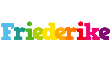 Friederike rainbows logo