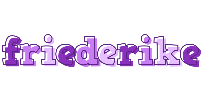 Friederike sensual logo