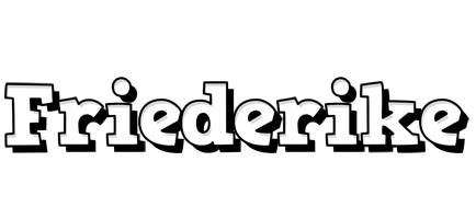 Friederike snowing logo