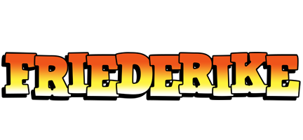 Friederike sunset logo