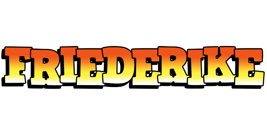 Friederike sunset logo