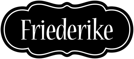 Friederike welcome logo