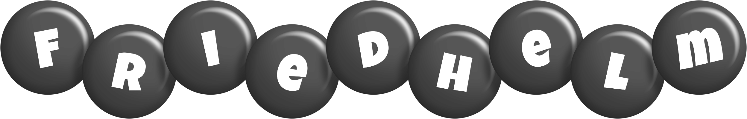 Friedhelm candy-black logo