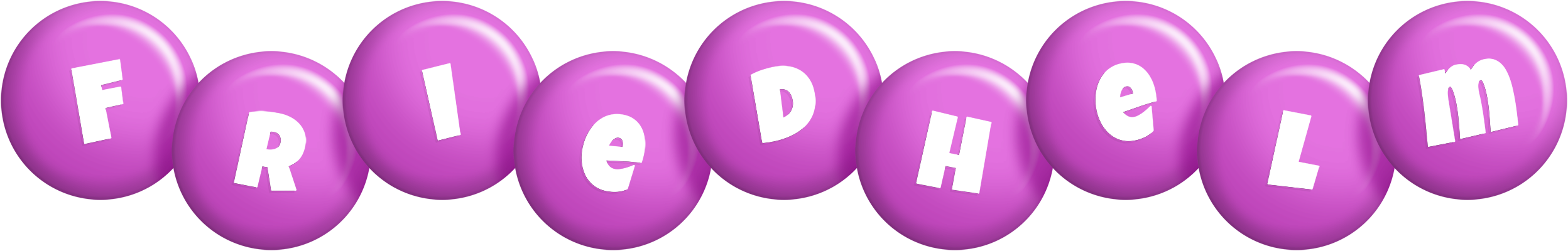 Friedhelm candy-purple logo