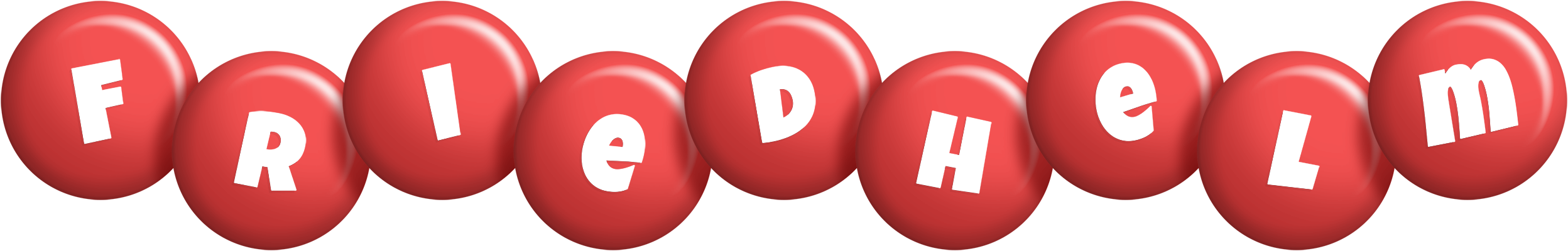 Friedhelm candy-red logo