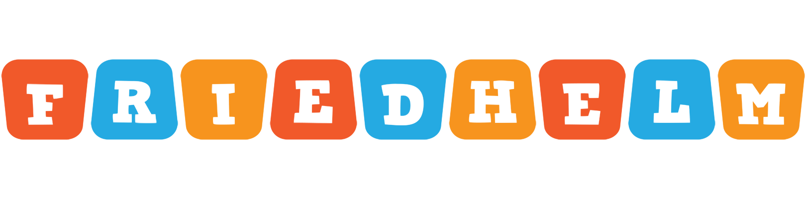 Friedhelm comics logo