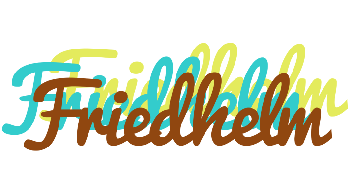 Friedhelm cupcake logo