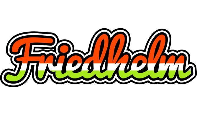 Friedhelm exotic logo