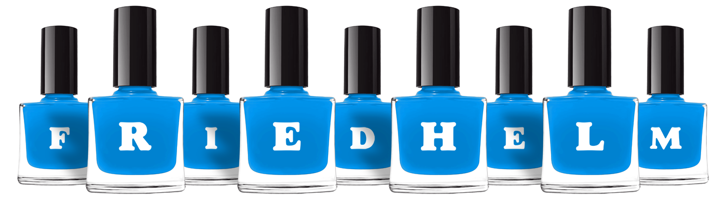 Friedhelm glossy logo