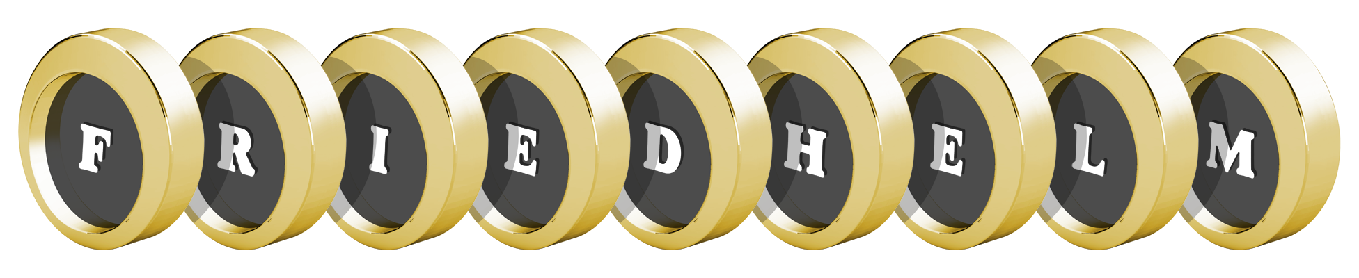 Friedhelm gold logo