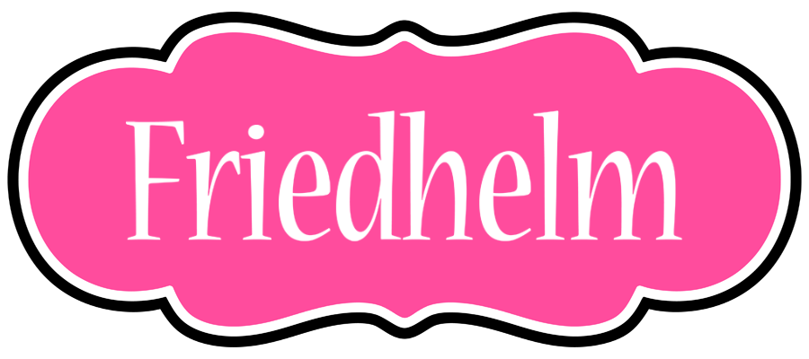 Friedhelm invitation logo