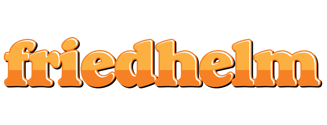 Friedhelm orange logo