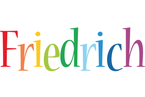Friedrich birthday logo