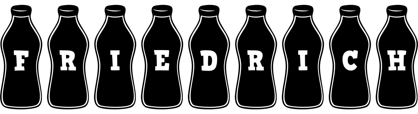 Friedrich bottle logo