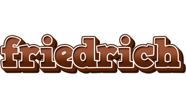 Friedrich brownie logo